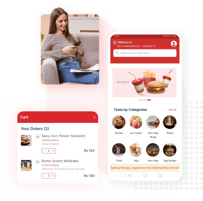 GoBill Restaurant Billing App Interface